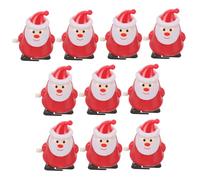Warmhm 1 Set Santa Claus Wind Up Fun Educational Clockwork Playthings for Christmas Party Favors Enhance Tactile Skills Color Discrimination