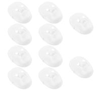 Warmhm 10 pcs Paintable Paper Masks for Blank Full Face Masks for DIY Painting Crafts Language Development and Artistic Expression