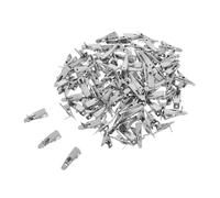 Warmhm 100pcs Christmas Tree Ornament Clips Christmas Decorations Hooks Wreath Hangers for Crafts Ornaments Baubles