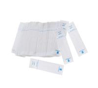 Warmhm 100pcs Disposable Digital Probe Protective Covers White Rectal Sleeve Protectors for Veterinary and Use