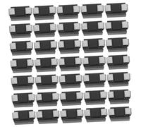 Warmhm 100pcs Rectifier Diode High Voltage Electronic Component for Industrial Commercial Use with Stable Output and Impact Resistant Design