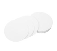 Warmhm 100pcs Speed Laboratory Quantitative Filter Paper Circles Cotton Water Filtration for Chemistry Experiments and Analytical Use