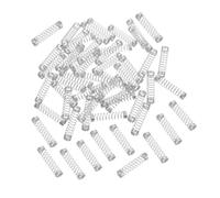 Warmhm 100Pcs Stainless Steel Ballpoint Pen Compression Springs, Small Compressed Replacement Springs 0.4X4.5X18Mm for Gel and Ink Pen Repair, Suitable for DIY Writing Instrument
