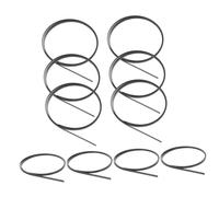 Warmhm 10pcs Guitar Binding Strips Abs Material Edging Trims 1650 * 6 * 1.5mm Black Guitar Purfling for Acoustic Classical Instruments