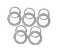 Warmhm 10Pcs Guitar Toggle Switch Washer Plate Iron 12 MM Toggle Switch Washers Compatible Versatile Spare Parts for Guitar and Bass Practice Recordings
