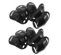 Warmhm 10pcs Hard Hat Chin Pads Slip Chin Protectors for Motorcycle Ski and Bike Helmets for Enhanced Safety