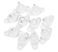 Warmhm 10pcs Infrared Alarm Sensor Wall Mount Brackets for Indoor Home Security Systems Sleek Contemporary Design with Quick Installation and Multi-Angle Support