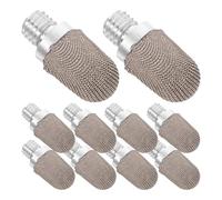 Warmhm 10Pcs Replacement Conductive Fiber Tips for Capacitive Stylus Pens, Thin Stylus Nibs Compatible with Touch Screens, Soft Mesh Pen Tips for Drawing and Writing on Tablets