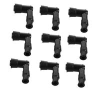 Warmhm 10pcs Spark Plug Boots for Motorbike High Performance Spark Plug Caps for Gasoline Engines Quick Installation Durable Design for Lawn Tractors and Generators