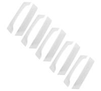 Warmhm 10Pcs White Rear View Camera Covers Waterproof Anti-Rain Backup Camera Shield Protective Lens Hood Snow and Rain Protection for Car Reverse Parking