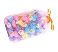 Warmhm 120pcs Long Lasting Fragrance Laundry Beads for Fresh Scent in Wash Mixed Color Pack Scent Booster Beads for Sensitive Skin Eco-Friendly Detergent Alternative Random Color