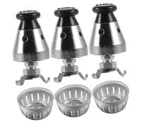 Warmhm 12pcs Aluminum Pressure Cooker Replacement Parts Relief Valves and Pipes Kitchen Accessories Compatible with Double Happiness and Aluminum Cookers