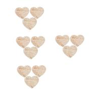 Warmhm 12pcs Custom Grow Sign for Newborn Heart Shape Personalised Decor Photo Prop for Shower