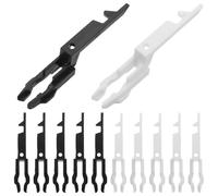 Warmhm 12pcs Firefighting Emergency Call Point Key Plastic Break Glass Reset Keys for Fire Alarm Switches Versatile Use in Public Commercial Residential Buildings