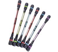 Warmhm 12Pcs Rotating Finger Pens for Students Portable Stress Relief Training Gaming Pens for Boys and with Refillable Ink