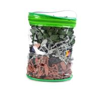 Warmhm 130Pcs Military Model Set with Soldiers Figures for Sand Table Play Army Base for Boys Realistic Battle Scene Simulation Kit