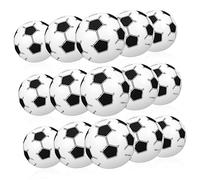 Warmhm 15pcs Inflatable Football Beach Balls Giant Pool Balls for Boys and Girls Adults Pvc Material Bright Colors Easy Inflation Deflation