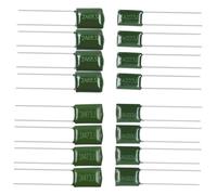 Warmhm 16pcs Electric Guitar Tone Capacitors Replacement for Bass Guitar Small Capacitors for Musical Instruments