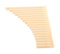 Warmhm 18 Pipes Panpipe Instrument Made of Abs Plastic, Beginner Friendly Pan Flute Improving Vital Capacity, School Musical Instrument and Graduation Gifts for Back to School