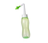 Warmhm 1pc Nasal Rinse for Adults Boy Girl Nose Cleaner Bottle Rinsing Function Green