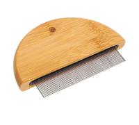 Warmhm 1Pc Pet Comb for Dogs and Cats Handle Grooming Brush with Teeth for Hair Removal and Knot Untangling for Pet Cleaning and Beauty