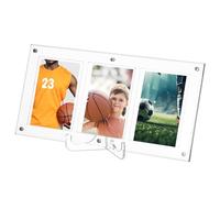 Warmhm 1set Acrylic Bricks Display Stand for Baseball Cards Modern Easel for Display Sturdy Tabletop Card Holder Sports Stand