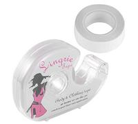 Warmhm 2 Pcs Clear Fabric Double Sided Clothing Tape Slip Adhesive for Straps and Dresses Gentle Skin for Outdoor Use Women Fashion Essential