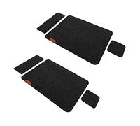 Warmhm 2 Sets Dining Table Heat Resistant Placemat Felt Premium Placemat Firm and Sturdy Reusable for Home Decoration and Housewarming