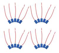 Warmhm 20pcs Car Lamp Holder Replacement Headlight Plug Wiring Harness Headlight Socket Car Front Bulb Harness Socket Replacement