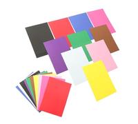 Warmhm 20pcs EVA Foam Sheets for DIY Crafts Safe Sponge Material Scrapbook Paper Set for Preschool Art Projects Handicraft Supplies to Develop Fine Motor Skills and Foster Creativity