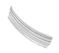 Warmhm 20Pcs Metal Guitar Fret Wire Durable Supplies for Electric Bass for Guitar Construction Repair Smooth Finish for Sound