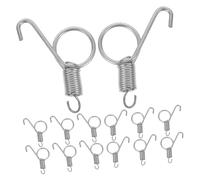 Warmhm 20pcs Rabbit Cage Spring Hook Latches Parts for Pet Bird Reptile Home Use Secure Locking Mechanism