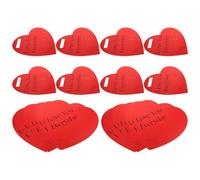 Warmhm 20pcs Red Valentine S Day Flower Wrapping Paper with Heart Card Bouquet Holder for Single Rose Packaging Floral Paper Sleeve Bags for Wedding Party Presentation