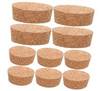 Warmhm 20pcs Tapered Cork Stoppers for Wine Bottles Glass Bottles Bulk Corks with Sealing Performance Replacement Plugs for Home Wine Making and Crafting