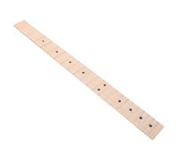 Warmhm 21-Fret Electric Guitar Neck Canadian Maple Fingerboard Replacement Headless Design Sturdy Construction for Acoustic and Folk Guitars