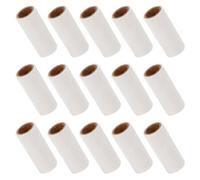 Warmhm 25pcs PET Hair Lint Roller Refill Paper Roll, 30 Sheets Mini White | Strong Stickiness, Precise Capture, Easy Replacement, for Carpets and Lint, Home the Go Use