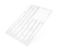 Warmhm 2pcs American Flag Car Door Sticker Patriotic Decal for Trucks Suvs and Off Road Vehicles Adhesive Vinyl Car Decoration for Exterior and Interior Surfaces