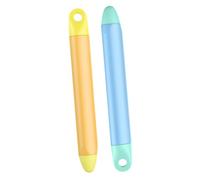 Warmhm 2pcs Capacitive Stylus Pen for Tablets Smooth Responsive Touchscreen Pens for Learning Letters Numbers Shapes Interactive Educational Writing Tools in Blue and Orange