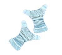 Warmhm 2pcs Cool Diapers Reusable Diaper Holder Breathable Polyester Fiber Cloth for Newborn Boy Girl Ice Cooling Summer Stretchable Cover Newborn