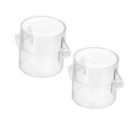 Warmhm 2pcs Emergency Stop Switch Protective Cover Push Button Switch Guard Outlet Babyproof Arcade Button Cover
