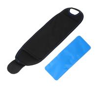 Warmhm 2pcs Gel Ice Pack Wrap for Wrist and Elbow Adjustable Strap, Cold and Hot Compress Therapy Pack for Sports Injury Relief and Management