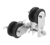 Warmhm 2pcs Heavy Duty Ceiling Fan Pulley Bracket for Secure Mounting of Light Fixtures and Pendant Lamps Multi Model Compatibility Stable Performance Adaptable Design for Various Ceiling