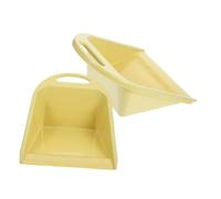 Warmhm 2pcs Lightweight Ergonomic Handheld Dustpan for Office and Home Cleaning Garbage Scooper for Easy Crumb Collection Desktops and Floors