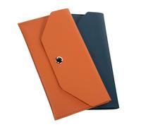 Warmhm 2pcs Mini Envelope Wallet for Women Pu Leather Slim Budget Envelope Money Cash Wallet Cash Stuffing for Financial Planning