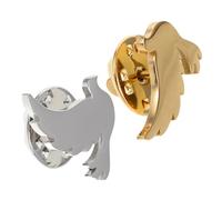 Warmhm 2pcs Peace Dove Brooch Pins for Women Alloy Lapel Badge in Gold and Silver Symbol of Unity and Harmony Versatile Accessory for Coats Hats Bags and Everyday Outfits