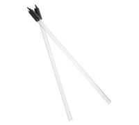 Warmhm 2pcs Plastic Bottle Filler Wands with Shutoff Valve for Wine Making Equipment Liquid Transfer Tool for Home Brewing Beer Wine Bottling Fits Standard Bottle Necks