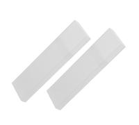 Warmhm 2pcs Plastic Tongue Scraper Carrier Case Compact Storage Boxes for Travel and Personal Oral Care