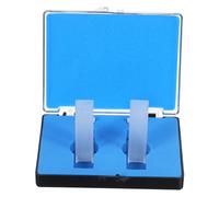 Warmhm 2pcs Quartz Cuvette Path for Laboratory Spectrophotometer High Transparency Optical Cells for Accurate Dna Rna Protein Quantitation