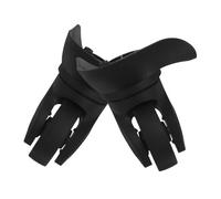 Warmhm 2pcs Quiet Replacement Luggage Wheels with Noise Reducing Technology Easy Installation Swivel Spinner Casters for Suitcase Travel Bag Black Rollers for Smooth Rolling and Heavy