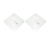 Warmhm 2pcs Quilting Template Acrylic Hollow Design Sewing Ruler for Patchwork Crafting Projects and Quilting Patchwork Crafting, DIY Handicrafts